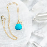 Dreams - Crystal and Moon Necklace