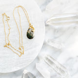 Dreams - Crystal and Moon Necklace