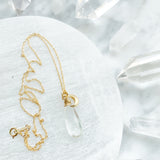 Dreams - Crystal and Moon Necklace