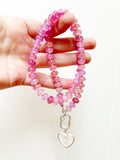 Love You Forever Beaded Necklace