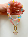 Love You Forever Beaded Necklace