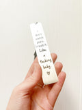 F*ing Lady Bookmark