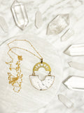 Howlite Moonphase Necklace