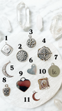 Gold and Silver (plated) Pendants