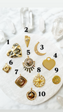 Gold and Silver (plated) Pendants