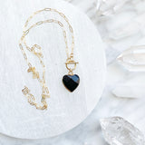 Creation - Gemstone Heart Necklace