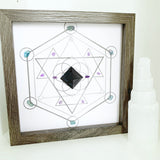 Protect in Fluorite, Onyx, Amethyst & Crystal